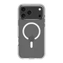 Dbramante1928 Iceland Ultra D3O MS Funda Protectora Transparente Compatible con MagSafe para iPhone, Resistente a Impactos y Polvo, Plástico Reciclado 100%
