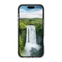 Dbramante1928 Iceland Ultra D3O MS Funda Protectora Transparente Compatible con MagSafe para iPhone, Resistente a Impactos y Polvo, Plástico Reciclado 100%