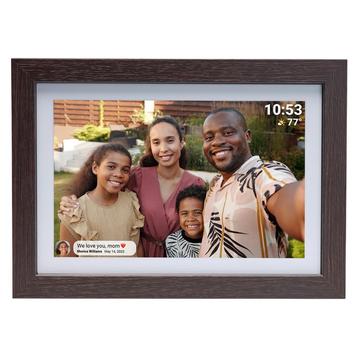 Denver Frameo PFF-1042DW Marco Digital Digital WiFi 10.1 Pulgadas 1280x800 IPS 16GB Madera Horizontal/Vertical