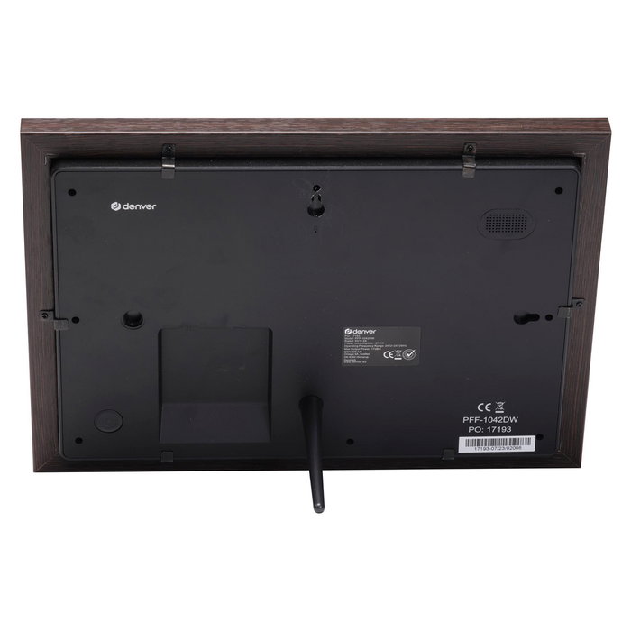 Denver Frameo PFF-1042DW Marco Digital Digital WiFi 10.1 Pulgadas 1280x800 IPS 16GB Madera Horizontal/Vertical