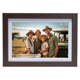 Denver Frameo PFF-1042DW Marco Digital Digital WiFi 10.1 Pulgadas 1280x800 IPS 16GB Madera Horizontal/Vertical