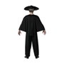 Atosa Disfraz Mariachi con Poncho Multicolor y Calaveras para Hombre Adulto