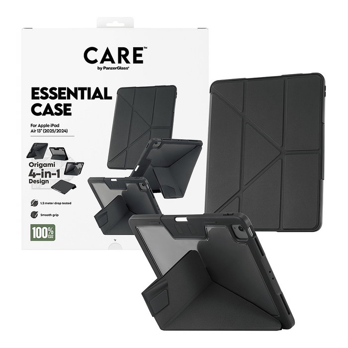 PanzerGlass iPad Air 13 (2024-2025) CARE TPU Essential Case Negro