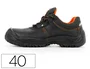Safetop Oratio Zapatos de seguridad de cuero negro talla 40