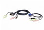 Aten Cable KVM VGA USB a DVI de 3m