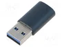 Baseus Adaptador Ingenuity OTG USB-A a USB-C azul