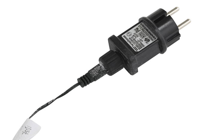 DKD Home Decor Árbol de Navidad Alpina Snow Verde Blanco 210 cm 350 LED Nevado