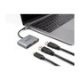 DeLOCK Hub USB 3 puertos con 1 x USB Type-C y 2 x USB Type-A 10 Gbps Gris
