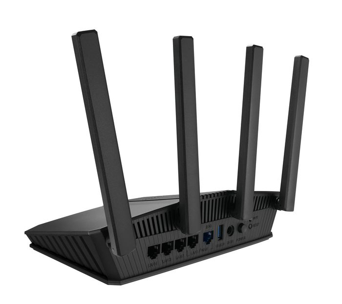 Asus RT-BE58U Router WiFi 7 AiMesh, 4K-QAM, MLO, Doble Banda 3600 Mbps, Puerto 2.5G WAN/LAN, Seguridad Avanzada, Control Parental