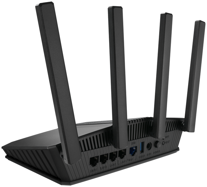 Asus RT-BE58U V2 Router Wi-Fi 7 Doble Banda 2.5G Negro