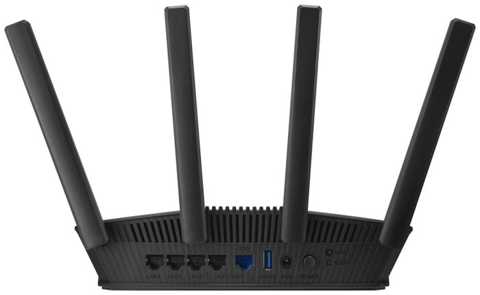 Asus RT-BE58U Router Wi-Fi 7 AiMesh Extendable, 4K-QAM, MLO, 2.5G WAN/LAN, 4 Puertos 1G