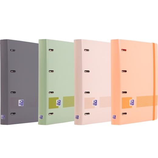 Oxford Carpeta 4 Anillas 35mm A4+ Tapa Plástico Aterciopelado C-Recambio 5x5 Incluye Regla Con 25 Marcadores Oxford Carpeta 4 Anillas 35mm A4+ Tapa Plástico Aterciopelado C-Recambio 5x5 Incluye Regla Con 25 Marcadores