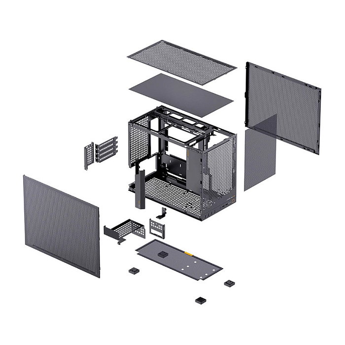Jonsbo D32 PRO Mesh Caja de PC Midi Tower Negra Jonsbo D32 PRO Mesh Caja de PC Midi Tower Negra