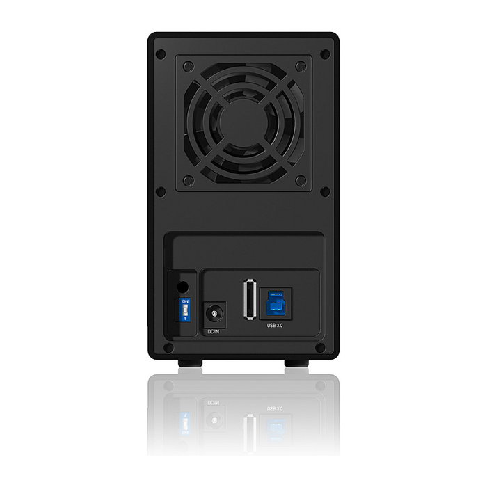ICY BOX IB-RD3620SU3 Sistema RAID 2x SATA 3.5" a USB 3.0 + eSATA, RAID 0/1/JBOD/SINGLE