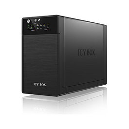 ICY BOX IB-RD3620SU3 Sistema RAID 2x SATA 3.5" a USB 3.0 + eSATA, RAID 0/1/JBOD/SINGLE