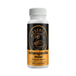 MEDERI Nutrición Integrativa Ashwagandha 60 Cápsulas Vegetales con Propiedades Adaptógenas - Withania Somnifera