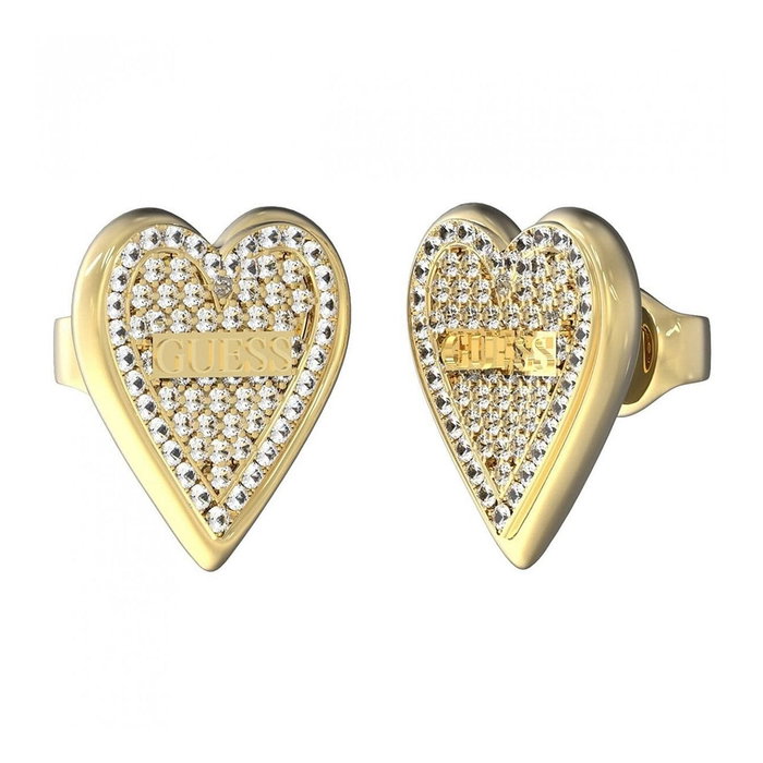 Guess Pendientes Love Me Tender Dorados Guess Pendientes Love Me Tender Dorados