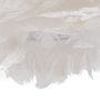 Ixia Lámpara de Techo Blanco-Oro Plumas 40 x 40 x 25 cm