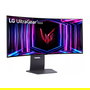 LG 34GS95QE-B Monitor Gaming 34" Curvo OLED WQHD (3440x1440) 240Hz, 0.03ms, NVIDIA G-SYNC, AMD FreeSync Premium Pro, DisplayHDR 400 True Black, 2x HDMI 2.1, DP