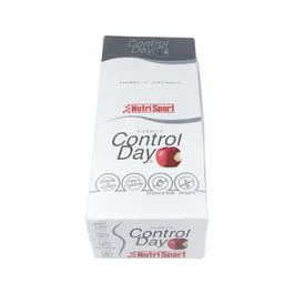 NUTRISPORT Barrita Galleta Controlday Caja 28Uds. Bajo Kcal con Vitaminas Minerales Fibra