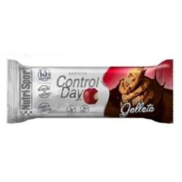 NUTRISPORT Barrita Galleta Controlday Caja 28Uds. Bajo Kcal con Vitaminas Minerales Fibra