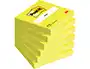 Post-it Bloc de notas adhesivas quita y pon 76x76 mm verde neón con 100 hojas