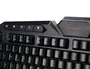 Q-connect Set Teclado y Ratón con Cable, Iluminación LED, Color Negro
