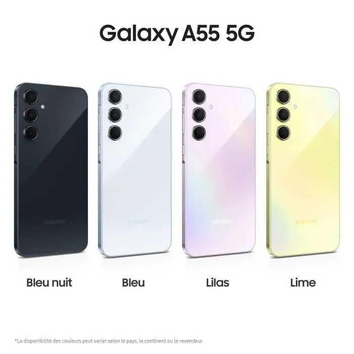 Samsung Galaxy A55 5G 256GB 8GB RAM Azul Cielo