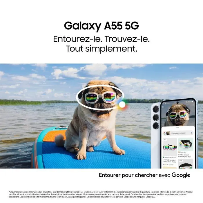 Samsung Galaxy A55 5G 256GB 8GB RAM Azul Cielo