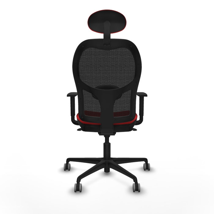 PIQUERAS Y CRESPO Silla de oficina Jorquera Rojo/Negro PIQUERAS Y CRESPO Silla de oficina Jorquera Rojo/Negro