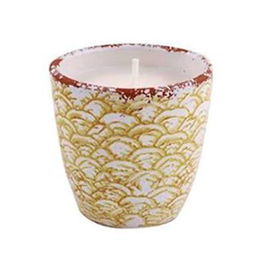 Cerabella Vela Tiesto Escama Amari Squap65 Citronela 11X10Cm