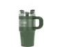 Antartik Taza térmica Antartik Pulse con asa y pajita, 570 ml, verde militar