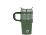 Antartik Taza térmica Antartik Pulse con asa y pajita, 570 ml, verde militar