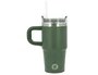 Antartik Taza térmica Antartik Pulse con asa y pajita, 570 ml, verde militar