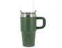 Antartik Taza térmica Antartik Pulse con asa y pajita, 570 ml, verde militar
