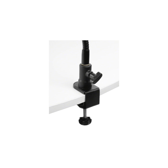 Walimex Gooseneck con Abrazadera y Clip de Estudio