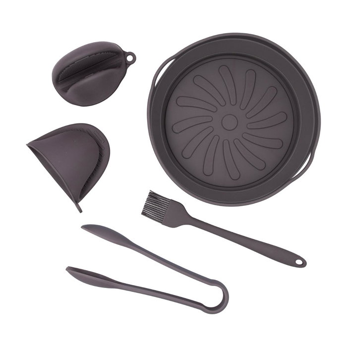 Set 5 Accesorios Freidora de Aire Creta Quid 20,3x20x3x7 cm
