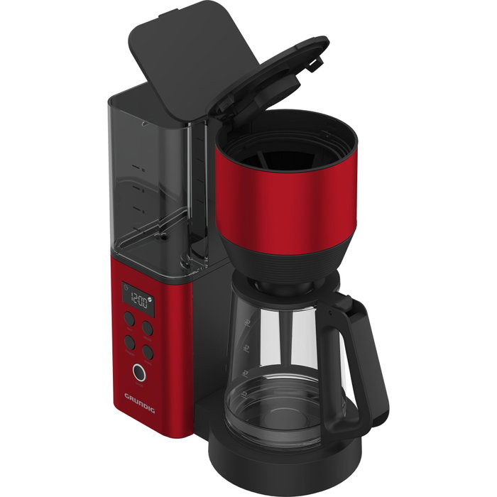 Grundig KM 8440 Cafetera de filtro roja / negra Grundig KM 8440 Cafetera de filtro roja / negra