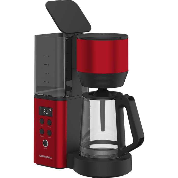 Grundig KM 8440 Cafetera de filtro roja / negra Grundig KM 8440 Cafetera de filtro roja / negra