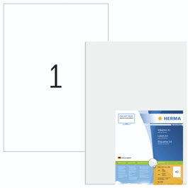Herma Premium Etiquetas Multiuso Blancas A3 100 Hojas
