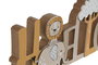 DKD Home Decor Decoración MDF Hello Multicolor Animales