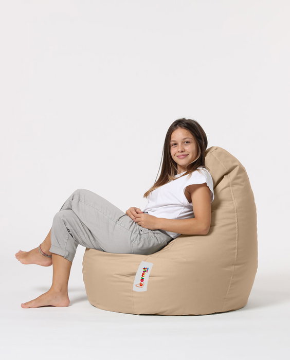 Atelier Del Sofa Drop L Puf de Jardín Color Camel