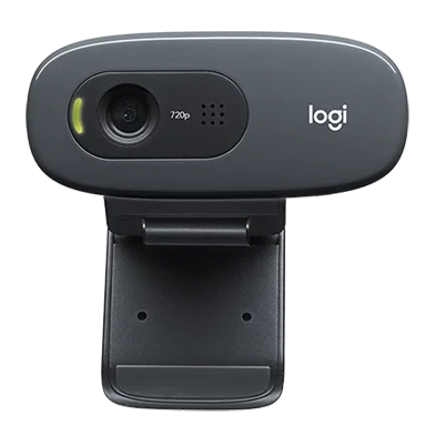 Logitech C505 HD Webcam Grafito