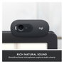 Logitech C505 HD Webcam Grafito