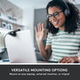 Logitech C505 Webcam HD 720p/30fps con Micrófono Omnidireccional, Campo de Visión 60°, Clip Universal y Cable USB Largo - Videollamadas Nítidas