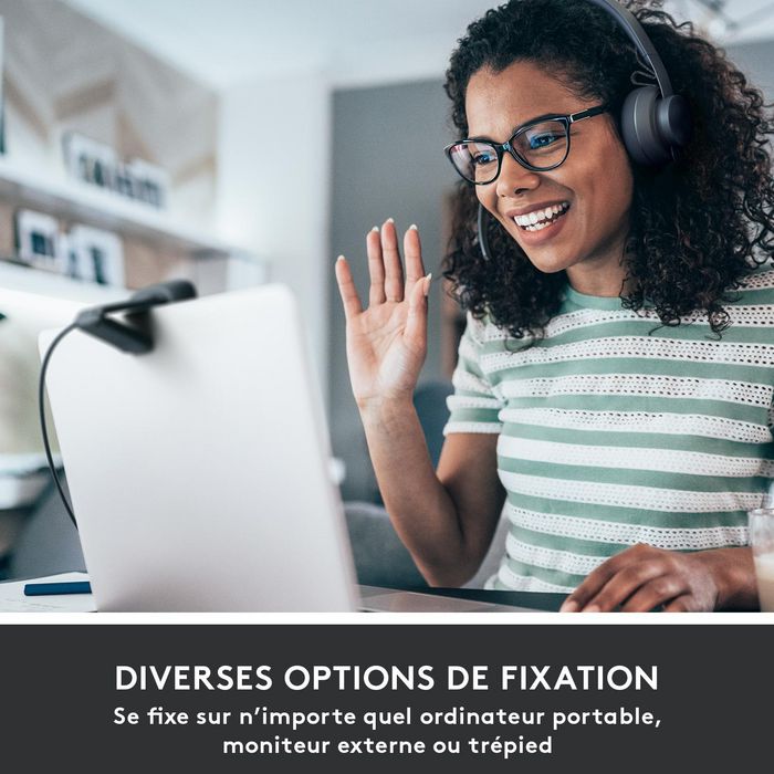 Logitech 960-001364 Cámara Web, 1280x720, 720p, Campo de Visión 60°, Micrófono Omnidireccional, USB Logitech 960-001364 Cámara Web, 1280x720, 720p, Campo de Visión 60°, Micrófono Omnidireccional, USB