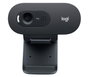 Logitech C505 Webcam HD 720p/30fps con Micrófono Omnidireccional, Campo de Visión 60°, Clip Universal y Cable USB Largo - Videollamadas Nítidas