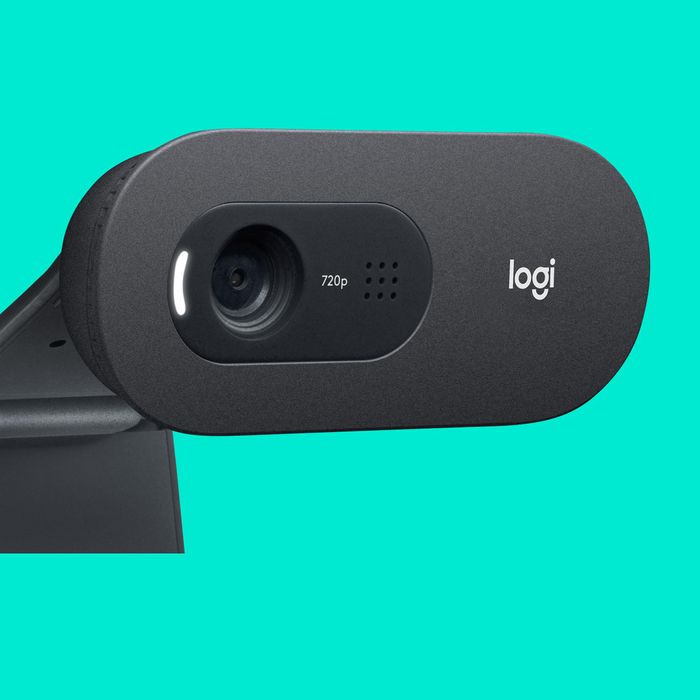 Logitech C505 Webcam HD 720p/30fps con Micrófono Omnidireccional, Campo de Visión 60°, Clip Universal y Cable USB Largo - Videollamadas Nítidas