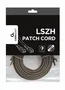 Gembird PP6A-LSZHCU-BK-10M Cable de Red Ethernet 10 metros Negro Cat6a S/FTP (S-STP) Blindado LSZH, Conectores RJ45 Macho Chapados en Oro
