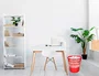 Q-connect Papelera Rejilla Plástico 15 Litros Rojo 285x290 mm